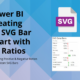 How to create a SVG Bar Chart with postive / negative ratios?