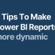 8 Tips to create an interactive Power BI Dashboard