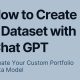 How to create a dataset for Power BI using Chat GPT